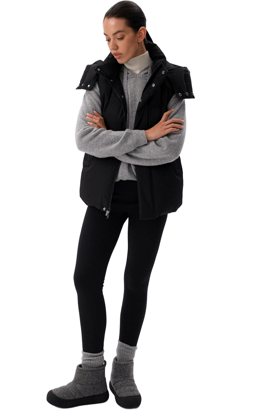 легинсы 112521 ЧЕРНЫЙ, фото 2